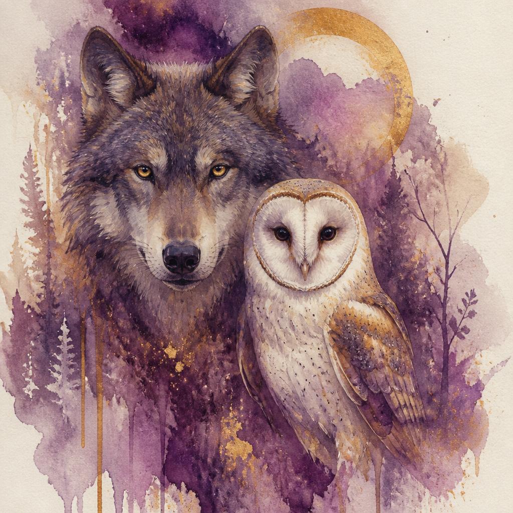 Expressive Watercolour Portraiture for Spirit Artists